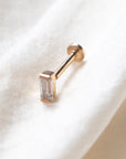 Twilight London Gift Set 14 Carat White Gold Geometric Stacking Labret Gift Box