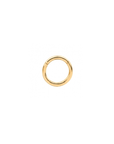 Twilight London Hoop Yellow Gold 14K Solid Gold 6mm Clicker Hoop Earring