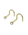 Crystal Bezel Nose Screw Set