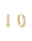 Essence Crystal Hoop Earrings
