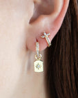 Lily Mini Huggie Earring Christmas Bauble