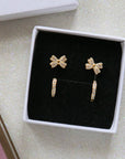 Bows and Hoop Earring Gift Box