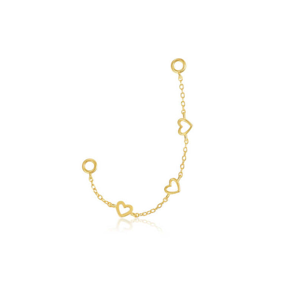 Hearts Desire Earring Chain