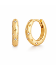Leah Huggie Hoop Earrings