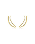 Minimalist Climber Earrings