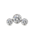 Orb Curved Labret Earrings