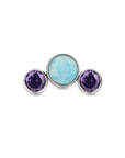Orb Curved Labret Earrings