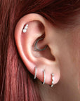 Gradient Helix Earring