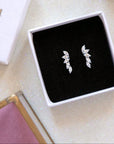 Twilight London Gift Set Gold A Pair of 14 Carat Solid Gold Angel Wing Helix Gift Box