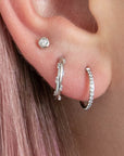 Twilight London Hoop Astro Crystal Hoop Earrings