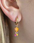 Twilight London Gift Set Gold Beaded Charm Hoop Christmas Bauble