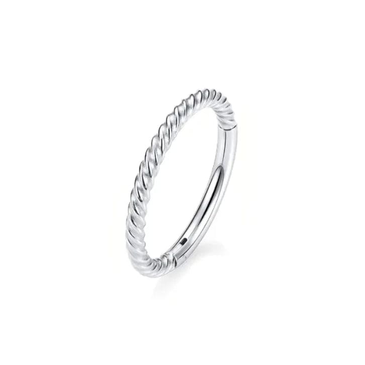 Twilight London Hoop Braided Clicker Hoop