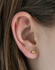 Twilight London Barbell Stud Bubble Barbell Earring