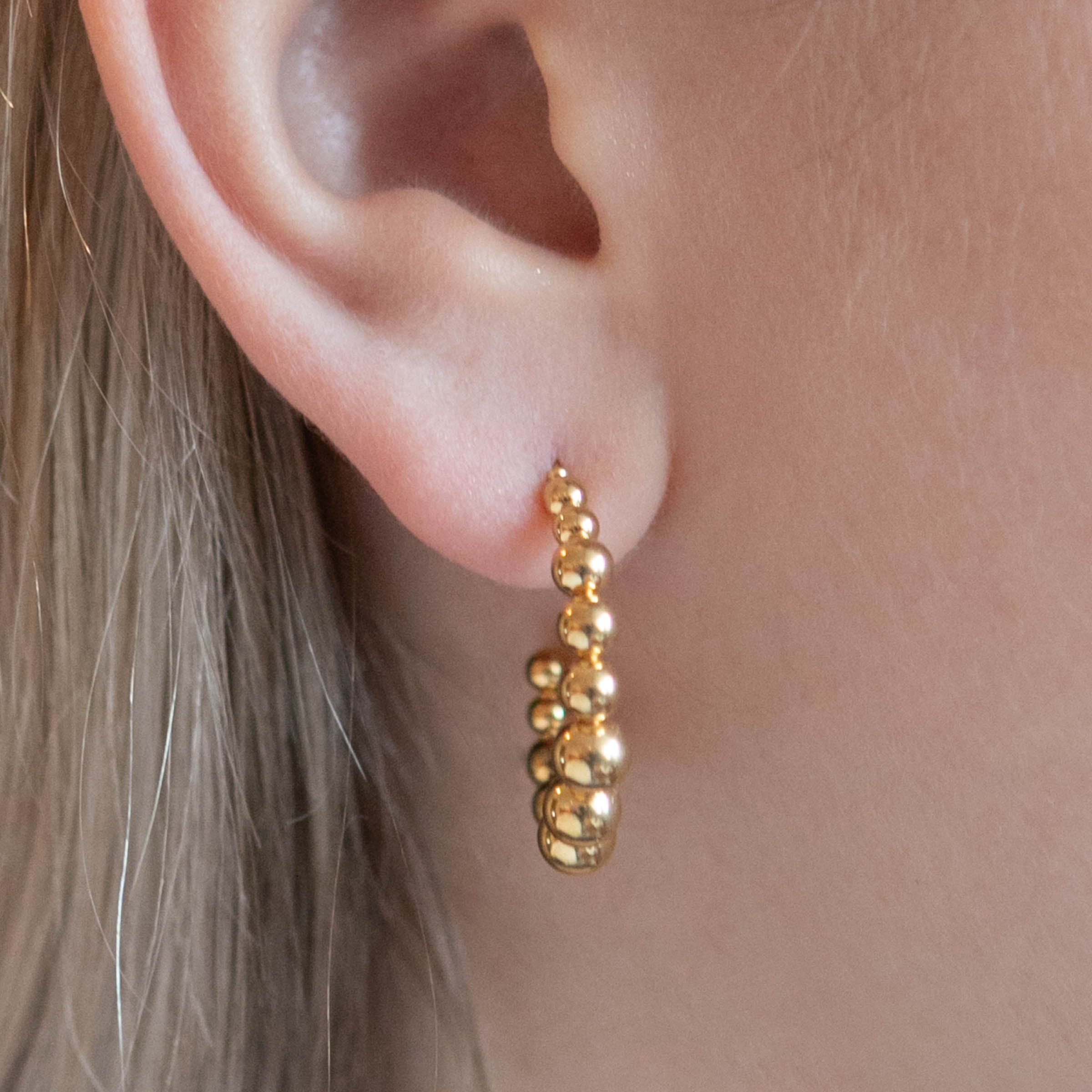 Bubble Hoop Earrings – Twilight London