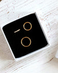 Twilight London Gift Set Silver Cartilage Clicker Hoops Gift Box