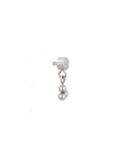 Twilight London Labret Piercing Silver Clover Dangle Labret Piercing