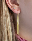 Twilight London Drop Earring Geo Threader Earrings