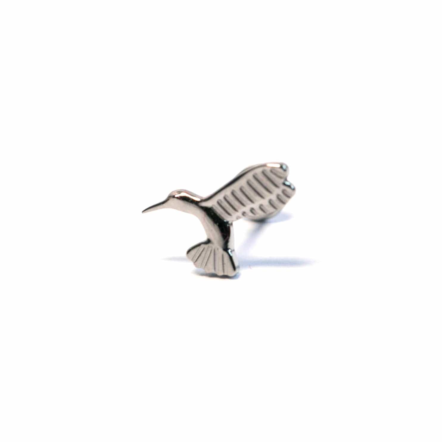 Twilight London Labret Piercing Silver In Flight Labret Piercing
