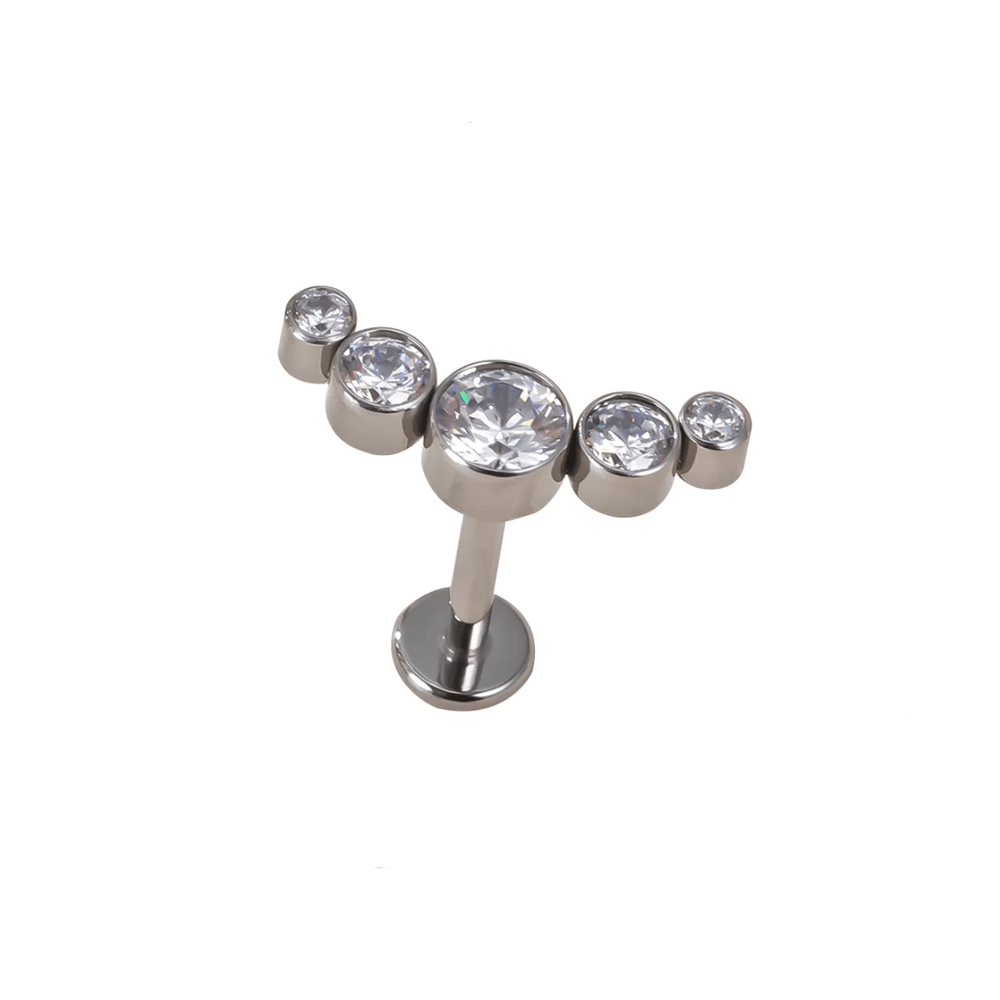 Twilight London Helix Piercing Titanium Opal Curve Helix Earring