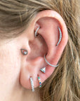 Twilight London Labret Piercing Titanium Oxygen Labret Piercing