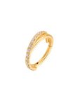 Twilight London Helix Hoop Gold / 10mm Ribbon Helix Hoop