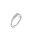 Twilight London Helix Hoop Silver / 10mm Ribbon Helix Hoop