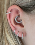 Twilight London Daith Hoop Rio Daith Clicker Hoop