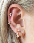 Twilight London Drop Earring Black Bird Drop Earring