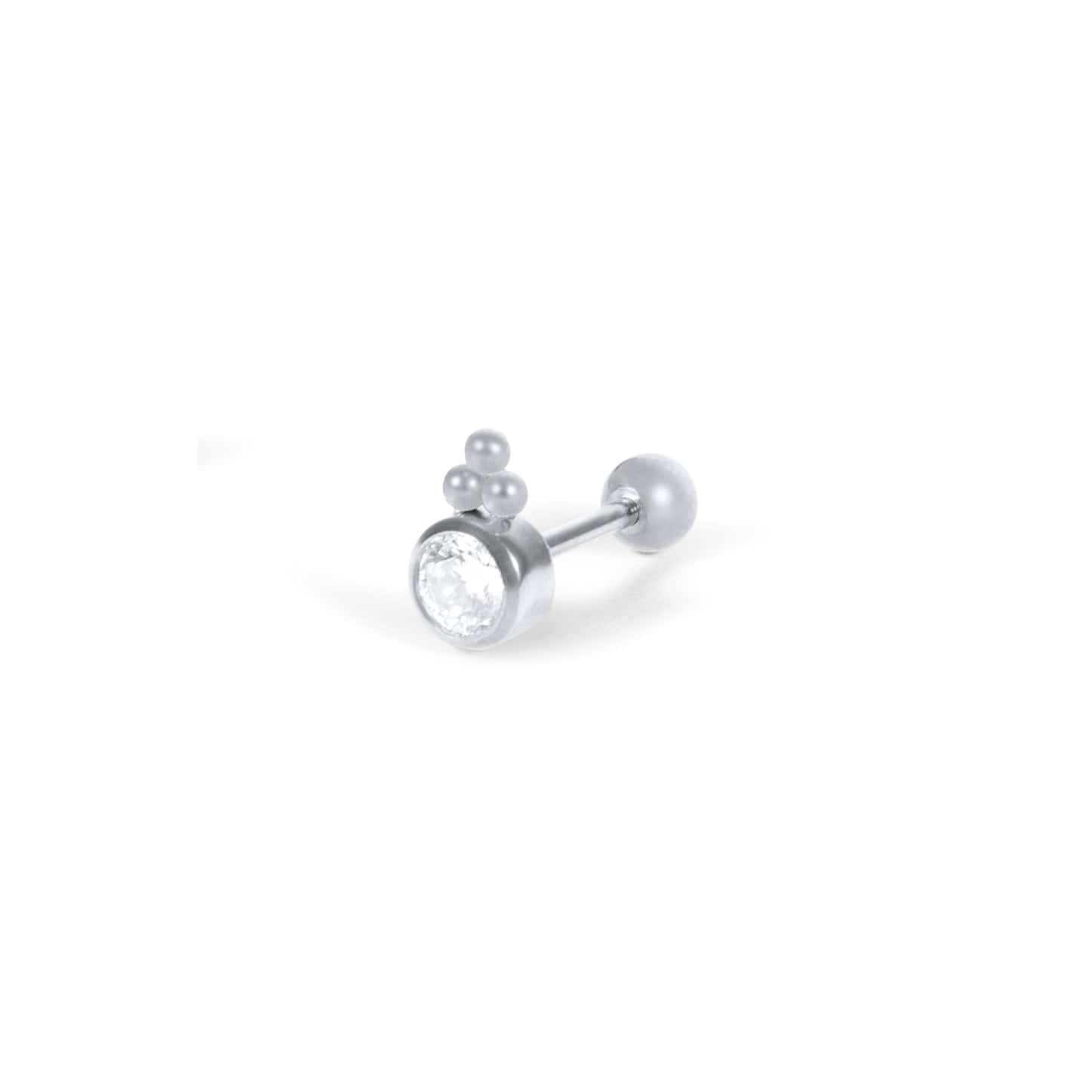 Twilight London Stud Silver Boho Dots Piercing
