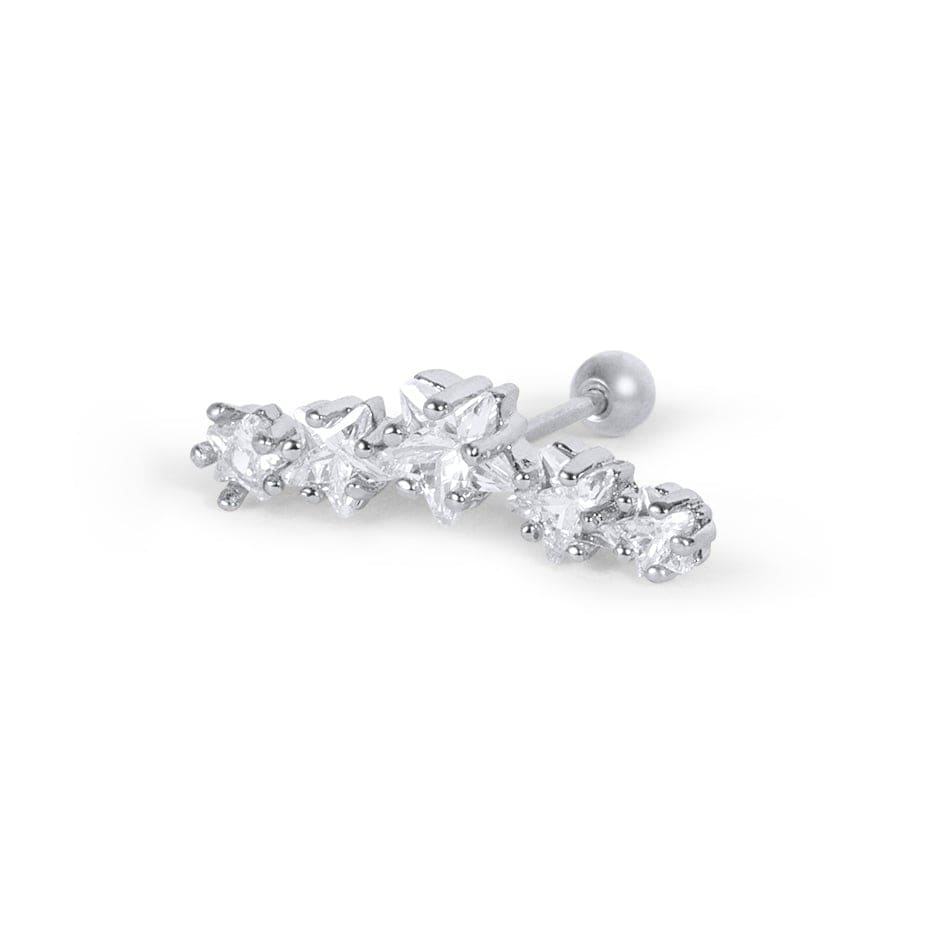 Twilight London Helix Piercing Silver Cinco Star Piercing