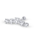Twilight London Helix Piercing Silver Cinco Star Piercing