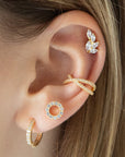 Twilight London ear cuff Criss Cross Ear Cuff