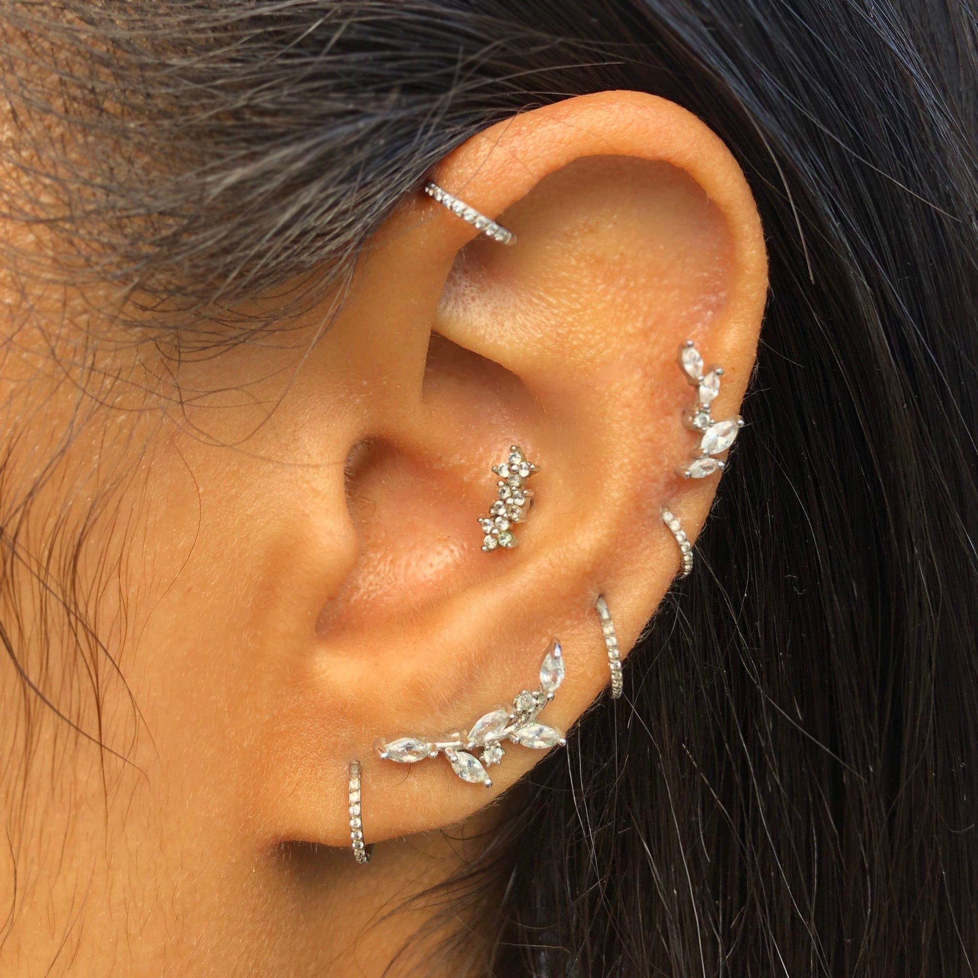 Twilight London Cartilage Hoop Eternity Clicker Hoop