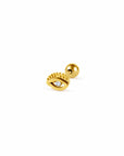 Twilight London Barbell Stud Gold Eye Piercing