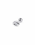 Twilight London Barbell Stud Silver Eye Piercing