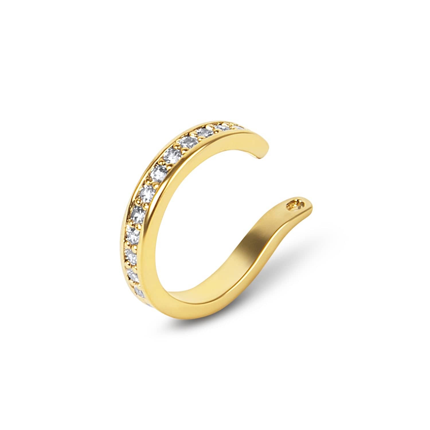 Twilight London Ear Cuff Gold Geo Stacking Ear Cuff