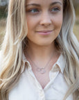 Twilight London Layering Necklace Infinity Hoops Necklace