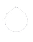 Twilight London Choker Necklace Silver Love Heart Chocker Necklace