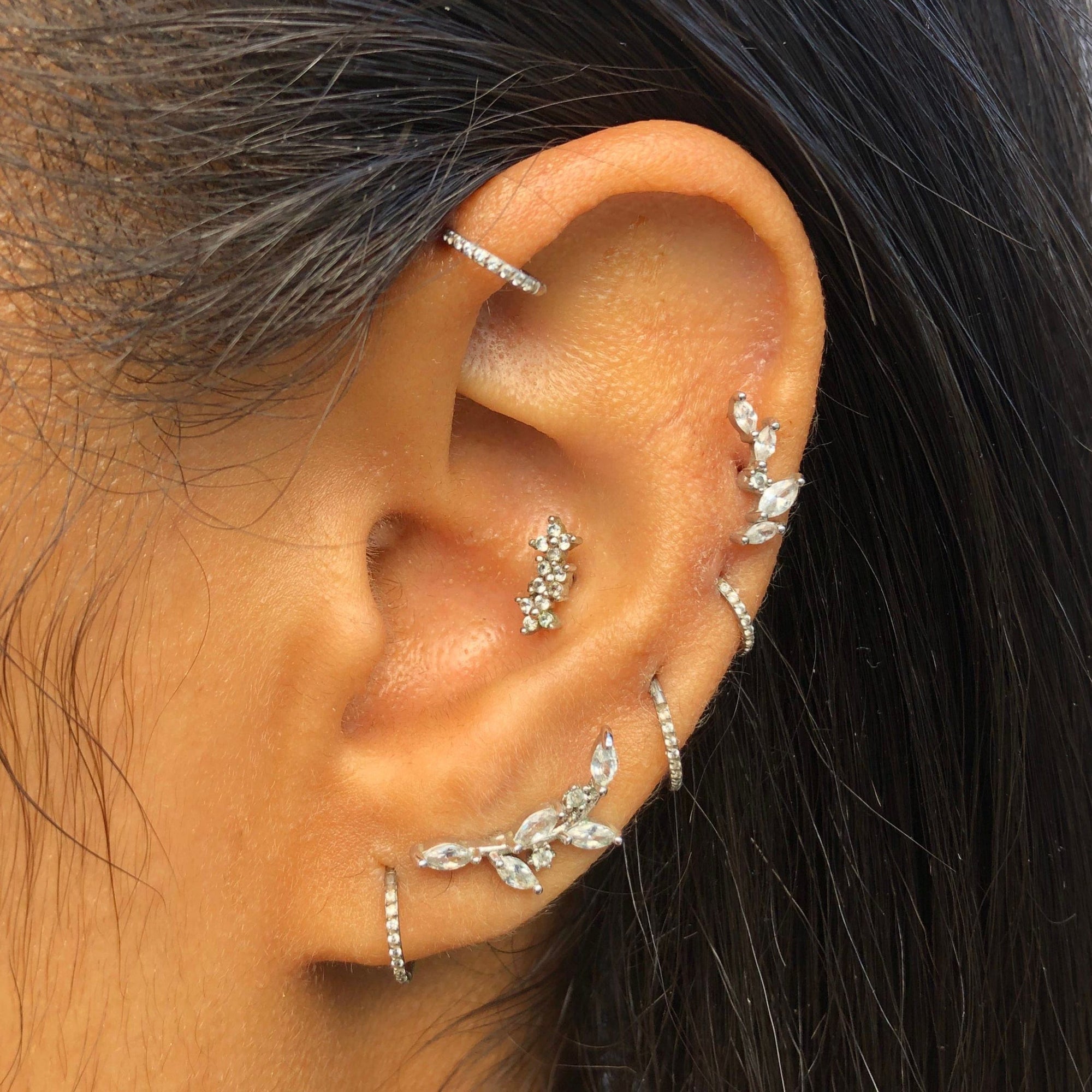 Twilight London Helix Piercing Mini Floral Piercing