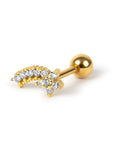 Twilight London Helix Piercing Gold Mini Meteor Piercing