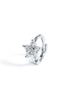 Twilight London Mini Hoop Silver Rose Mini Hoop