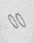 Twilight London Cartilage Hoop 8mm Spike Eternity Clicker Hoop