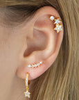 Twilight London Barbell Stud Star Gazing Piercing