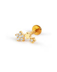 Twilight London Tragus Earring Gold Star Trio Tragus