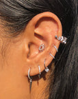 Twilight London Barbell Stud Sunburst Piercing