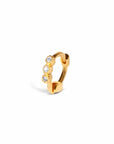 Twilight London Mini Hoop Gold Trilogy Mini Hoop