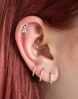 Butterfly Trails Barbell Piercing