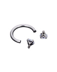 Crystal Horseshoe Barbell