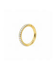 16 Gauge Pave Crystal Cartilage Hoop