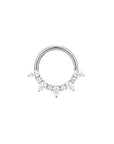 Marquise Crystal Daith Hoop